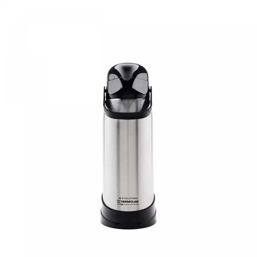 9200 Caixa Com 4 Garrafas Termicas R-evolution 19l Inox - Nu