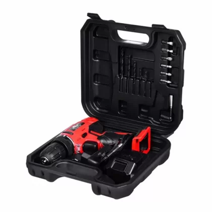 Parafusadeira 12v 1 Bat Kit13pcs 10nm Worker