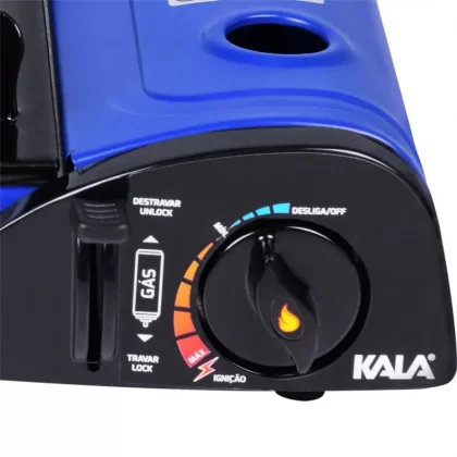 Fogareiro A Gas Compact Azul - Kala