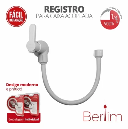 Reg P/ Cx Acoplada Berlim 1/4 Volta Br