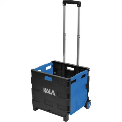 Caixa Plastica Dobravel Com Rodas - Kala