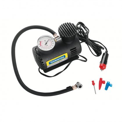 Compressor Ar Portatil 12v Potencia 50w Pressao Maxima 300 P
